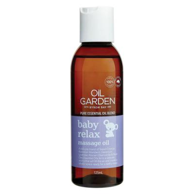 Oil Garden Baby Massage Oil Pure Essential Oil Blend Baby Relax 125ml